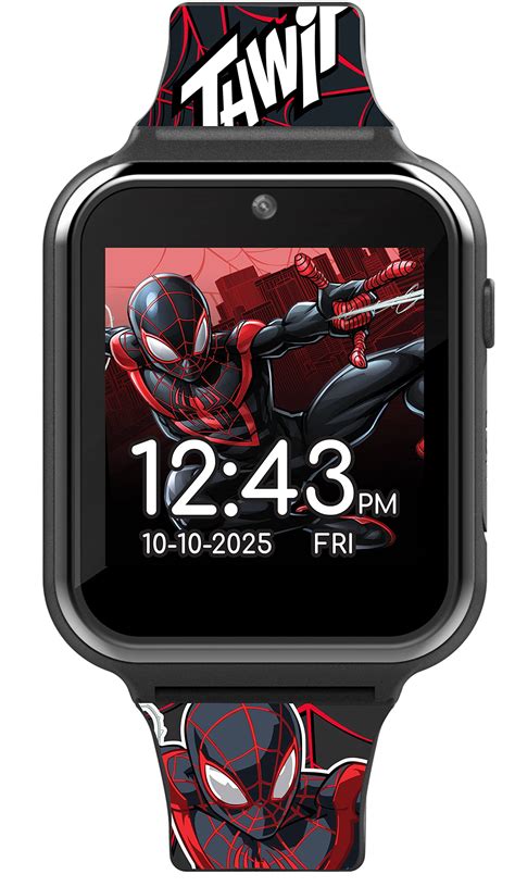 spider man watch black